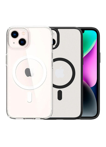 Чохол TPU+PC Ultra Hybrid with Magsafe для iPhone 13 Black Spigen Apple iPhone13 2021 (335874368)