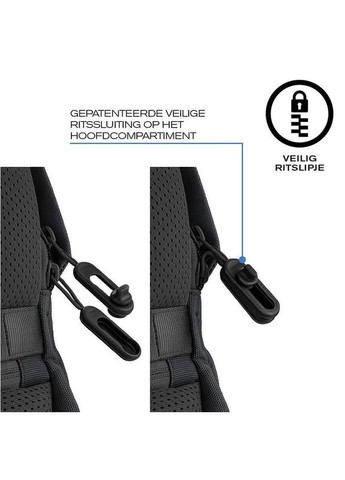 Городской рюкзак Анти-злодей Bobby Soft Black (P705.791) XD Design (322206942)