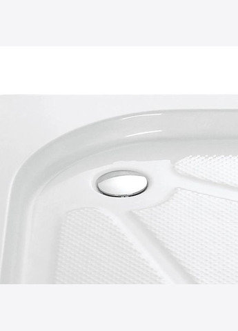 Душевой поддон D202R четверть круга 80х80х15 (720281) Dusel (317287064)