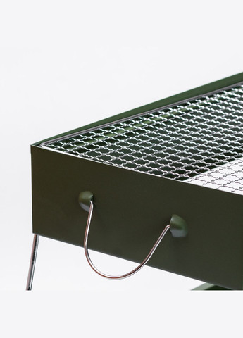 Мангал портативный складной 51.5×23×25 см с решеткой HP461GR TS Kitchen (306849933)