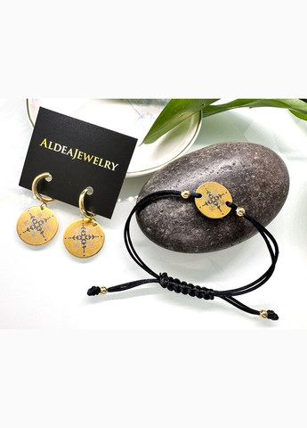 Серьги с закодированным в вышивке именем, хирургическое золото Спадщина (362695383)