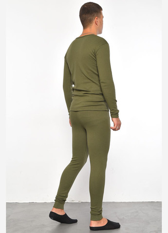 Термокостюм мужской на флисе цвета хаки Let's Shop (302660871)