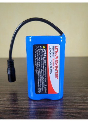Аккумулятор для кораблика 7.4 v, 12000 mAh No Brand (370395679)