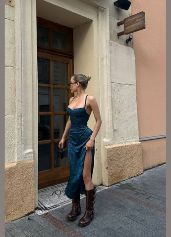 Зеленое повседневный платье женское Україна