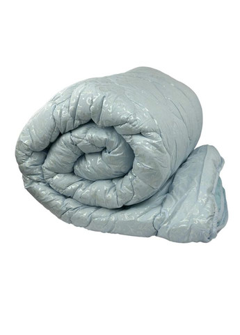 Ковдра євро закрита Завиток 20370 195х215 см блакитна Arda (328391763)