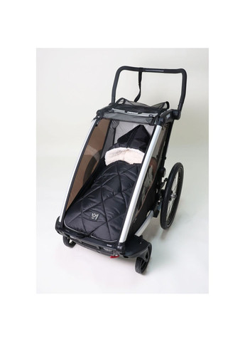 Теплий конверт XL Too, з флісу, чорний з кремовим () Kaiser 65763251 (328308900)