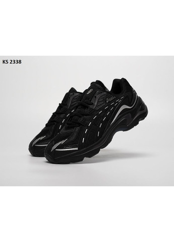 Чорні Осінні кросівки чоловічі asics gel-preleus black асікс гель No Brand