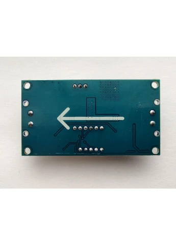 Знижувальний перетворювач LM-2596 3A DC-DC 4.5-40V - 1.25-37V із вбудованим вольтметром стабілізатор No Brand (376365888)