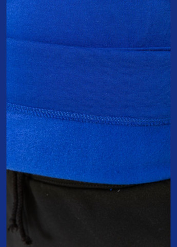Худи мужской на флисе однотонный, цвет темно-синий, Ager (292131002)