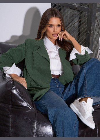 Стильний вельветовий піджак вільного крою No Brand (327842351)