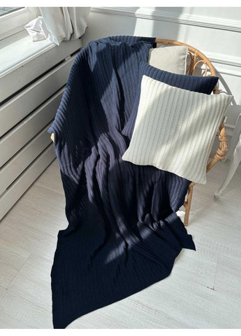 В'язана наволочка COTTON молочна 45х45 см декоративна для дому спальня вітальня стильна ProDobro (369365272)