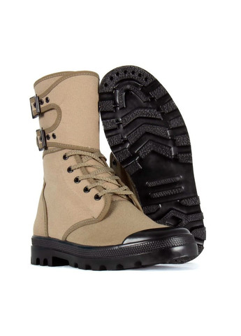 Кеди високі французькі French Canvas Commando Boots w. Buckle OD, Olive, 38 Mil-Tec (340051563)
