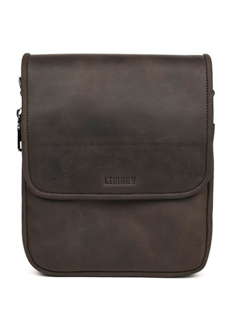 Мужская сумка через плечо на три отделения мессенджер Limary Lim-015RC крейзи хорс TARWA (335707787)