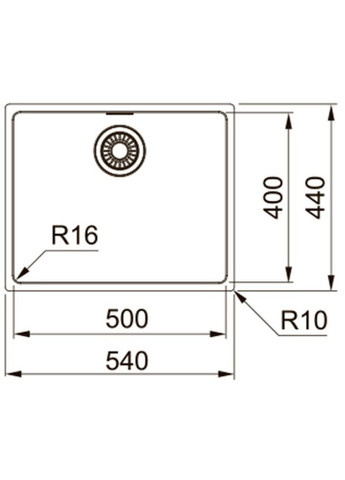 Кухонная мойка Maris MRX 21050/127.0598.747 FRANKE (315406980)