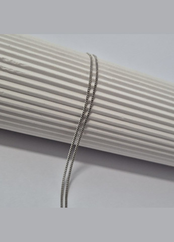 Серебряная тонкая Цепочка цепь Панцирь см серебро 925 пробы Родированное 1.90г 073р2/40 No Brand (306854661)