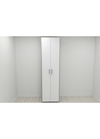 Шкаф Гардероб Уни секция 7 серии Коннект 220x60x50см Серый металл ДСП 16 мм (FRD-104563) Ferrum-decor (362267734)