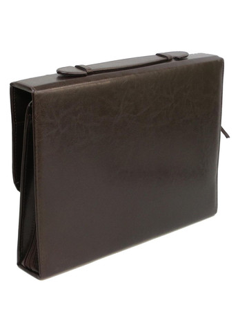 Ділова папка із еко шкіри коричнева JPB (361157161)