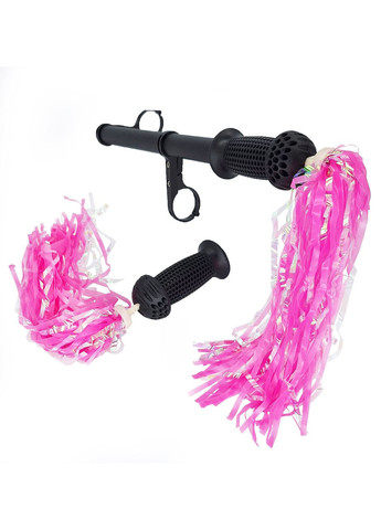 Ленты в руль детского велосипеда / самоката малиновые (G00010465) No Brand (362574378)