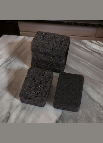 Набір губок для миття посуду 5шт Чорні China (323158447)