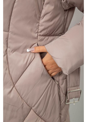 Бежева зимня куртка жіноча зимова Ager 244R5618