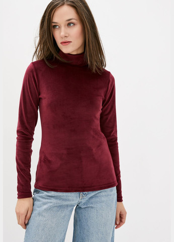 Бордовый демисезонный свитера ISSA PLUS 12258