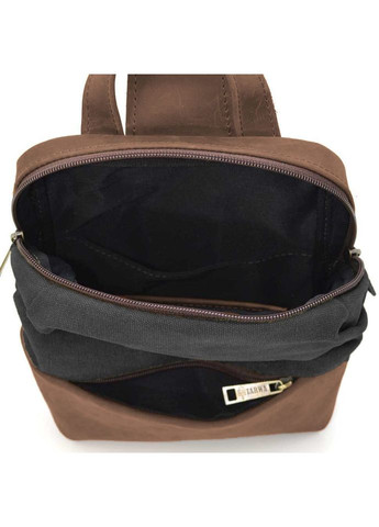 Слинг через плечо, нагрудная сумка из кожи и конваса RCg-1905-3md TARWA (329147983)