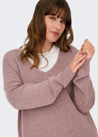 Светло-розовый пуловер демисезон,бледно-розовый, Only