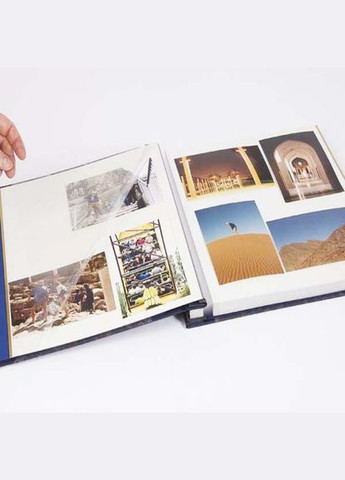 Фотоальбом самоклейка 40 стор. 20sheet S29x32 GEOMETRY CHOCO EVG (322056030)