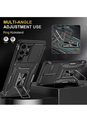 Чохол на Samsung Galaxy S24 Ultra / для самсунг галаксі С24 ультра ударостійкий / Black Epik (364675612)