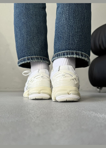 Кроссовки женские и мужские New Balance 1906D white beige | Нью Беланс 1906D белые бежевые No Brand белые демисезоны (316091103)