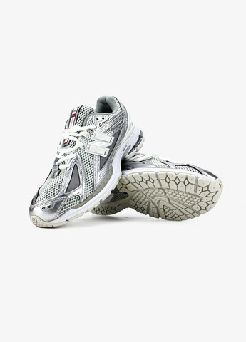 Сірі всесезон кросівки чоловічі і жіночі new balance 1906d silver metallic gray | нью беланс 1906d сірі No Brand