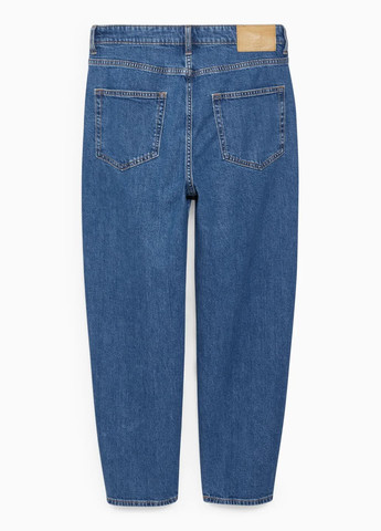 Синие демисезонные широкие джинсы C&A