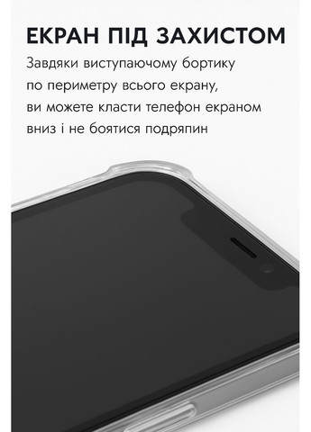Чохол-накладка Anti-Shock для Apple iPhone 17 Air Clear (713795) BeCover (366220102)