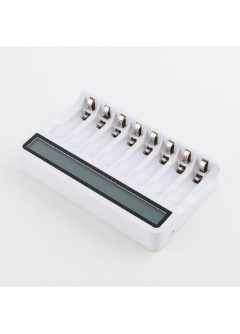 Зарядное устройство ZN826E для AA/AAA Ni-MH, USB, LCD, 8 канальная, White, Box Soshine (370625028)
