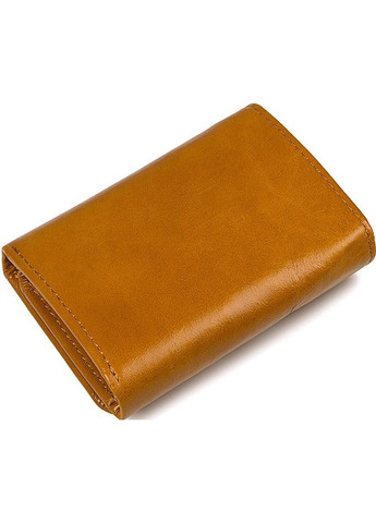 Жіночий гаманець 14597 Рудий шкіряний Vintage (306881982)