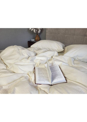 Постельное белье с резинкой GS101, ранфорс гофра (жатка) Евро размер, наволочки 70/70 No Brand (363192762)