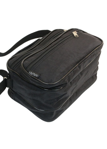 Мужская сумка-барстека из нейлона 2123 Черная Wallaby (297642890)