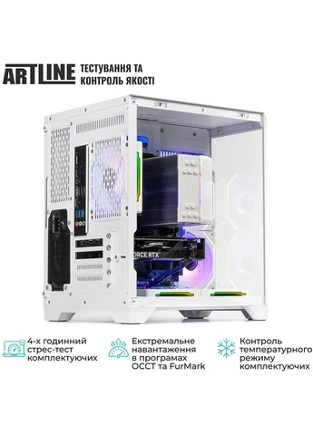 Компьютер Gaming X83WHITE Windows 11 Home (X83WHITEv51Win) ARTLINE (344455960)