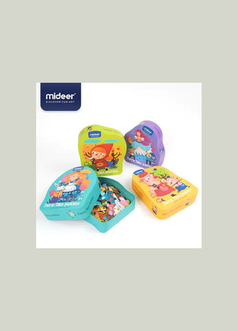 Пазл головоломка Белоснежка и 7 гномов, 36 деталей( MD3059 ) MiDeer (336964135)