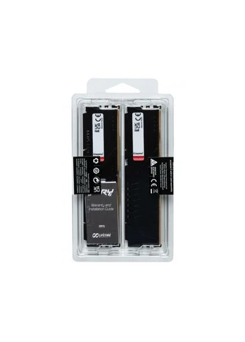 Модуль памяти для компьютера DDR5 32GB (2x16GB) 6000 MHz Fury Beast Black Fury (ex.HyperX) (KF560C36BBE2K232) Kingston (315696749)