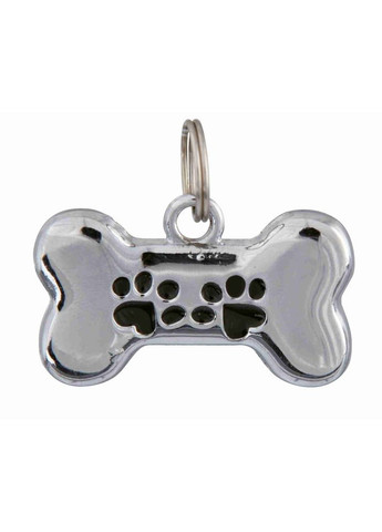 Медальйонадресник для собак Кістка, метал, 3,5х2 см Trixie (292259274)