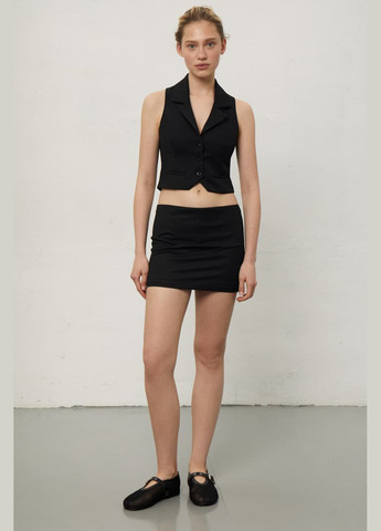 Жилет укороченный Шоколадный 718 Papaya (296033330)