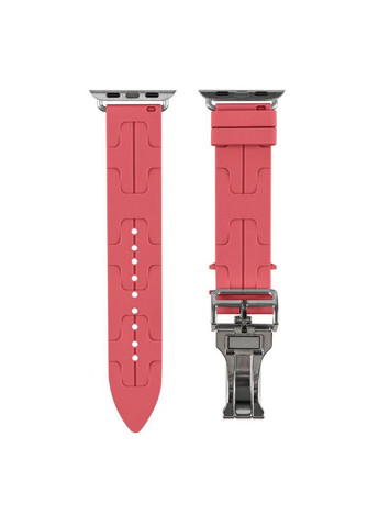 Ремешок для Apple Watch Band 42 / 44 / 45 / 49 mm красный Hermes (304868350)
