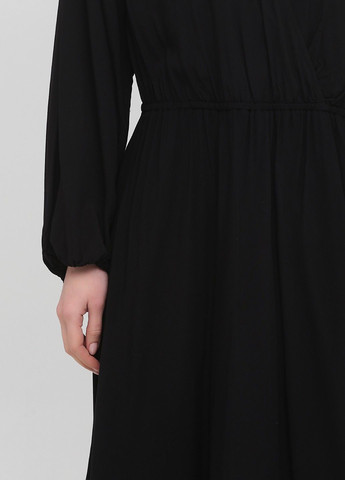 Черное кэжуал платье Old Navy однотонное