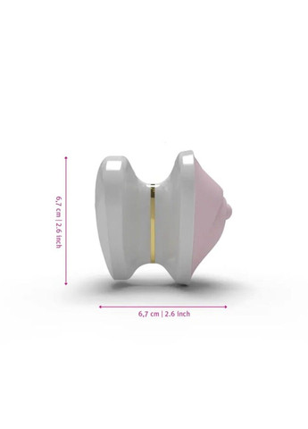 Вибратор для клитора Heart´s Desire White, 8 режимов, очень мощный Mystim (316231621)