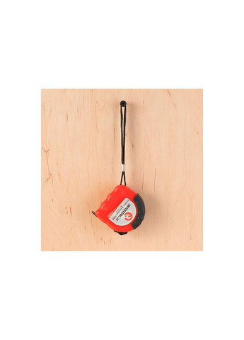 Рулетка вимірювальна 2 м х 16 мм металева з гумовими вставками для точних вимірювань Intertool (332205796)