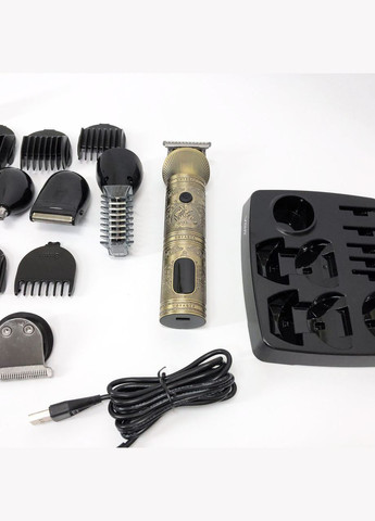 Професійний набір/машинка для стрижки волосся 6 в 1 V-106, бритва триммер для бороди VGR (364665387)