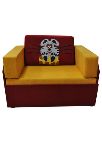 Маленький дитячій диванчик розкладний Мишка ТМ No Brand (322500487)