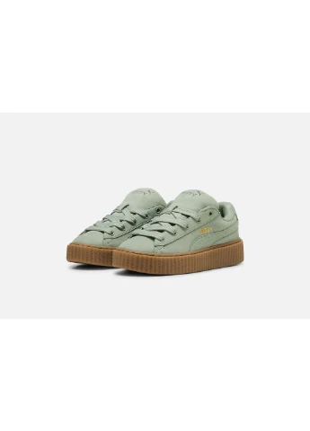 Кросівки жіночі X Fenty Creeper Phatty Nubuck (39681302) Puma зелені (370780686)
