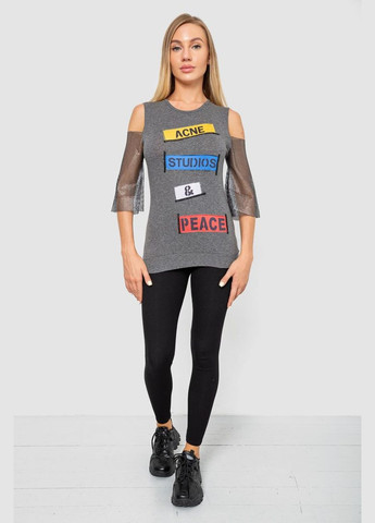 Повсякденна жіноча однотонна футболка,, 247R027 Ager - (365075859)